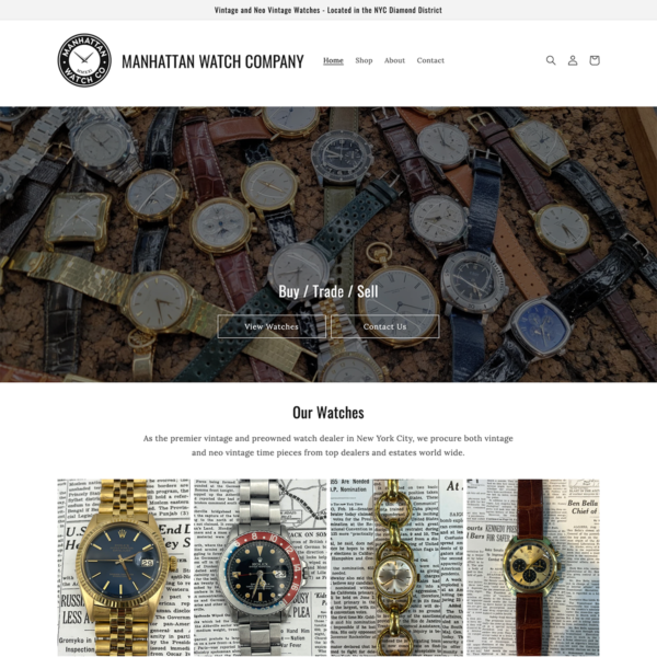 Manhattan Watch Co screenshot